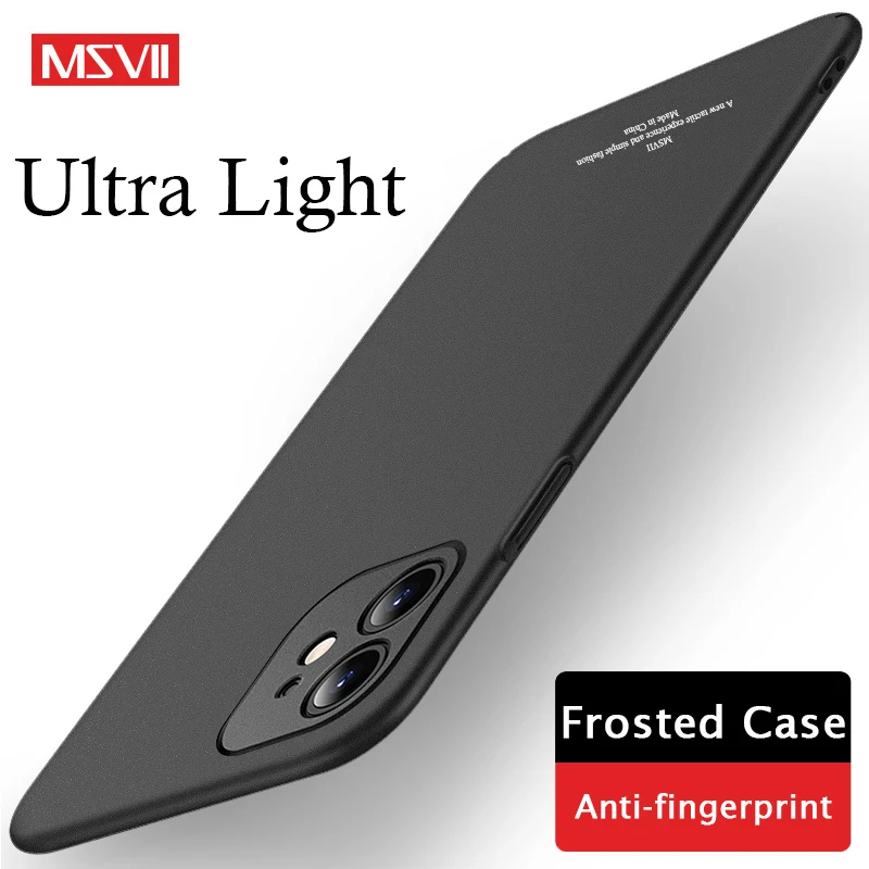 

iPhone11 Cases MSVII Ultra Slim Frosted Coque For iPhone 11 Pro Max Case Matte Coque For Apple iPhone 11 Pro Max Cover Case Hard