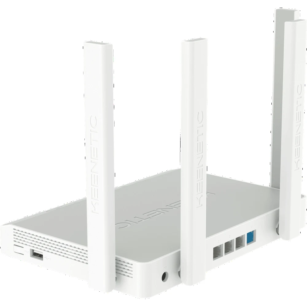 Маршрутизатор Keenetic Hopper (KN-3810) беспроводной 802.11ax Wi-Fi 6 1800 Мбит/с 2.4ГГц и 5ГГц 1xUSB3.0