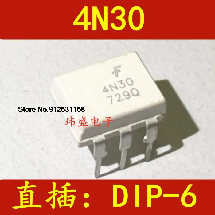 

20 шт./лот 4N30 /4N30M DIP-6 IC