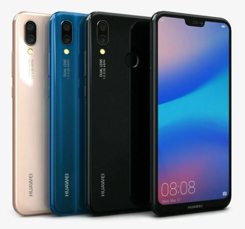 Смартфон Huawei P20 Lite глобальная прошивка экран 5 84 дюйма Android 8 0 4 Гб ОЗУ 64 ПЗУ |