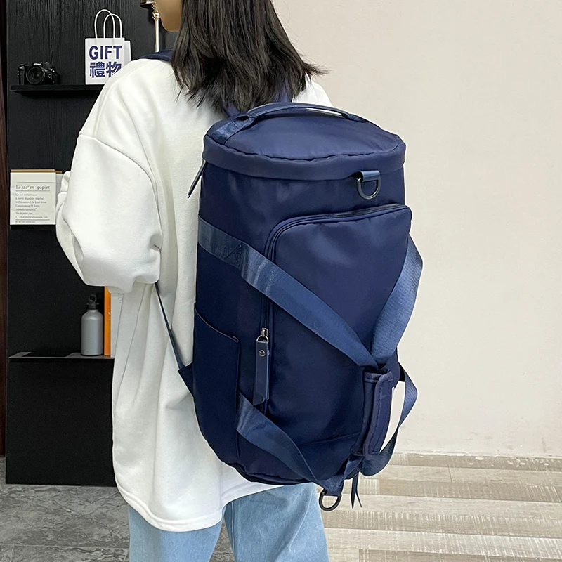 Large Capacity School Bag Female Multi-Purpose Backpack Computer Backpack Male Cross-Body Bag Students Sports Fitness Bag M611