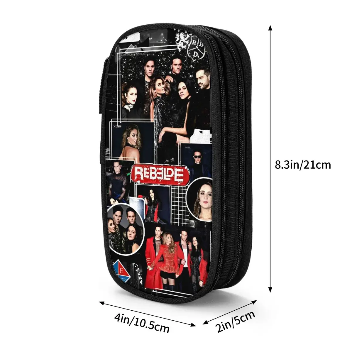 Rebelde Mexican RBD Cool (3) пенал школьные пеналы на молнии для мальчиков и девочек Kawaii