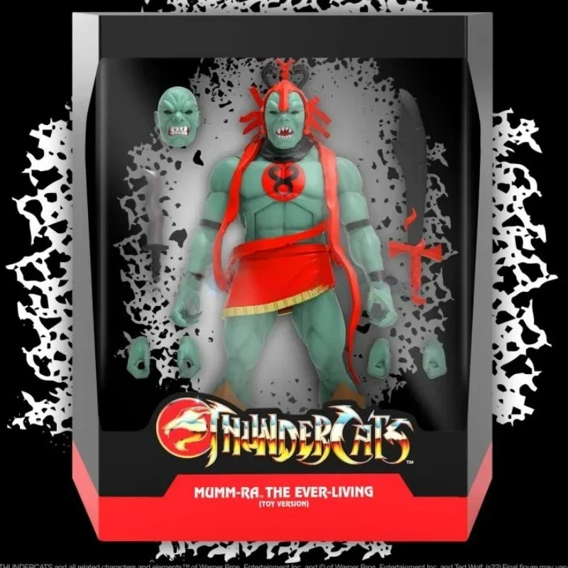 Фото В наличии Super7 Thunderbolt Cat Wave 6 Tcw6 Lion Cat Demon King Leopard Female Monkian в ретро-стиле, подарок на день рождения, аниме-серия №2