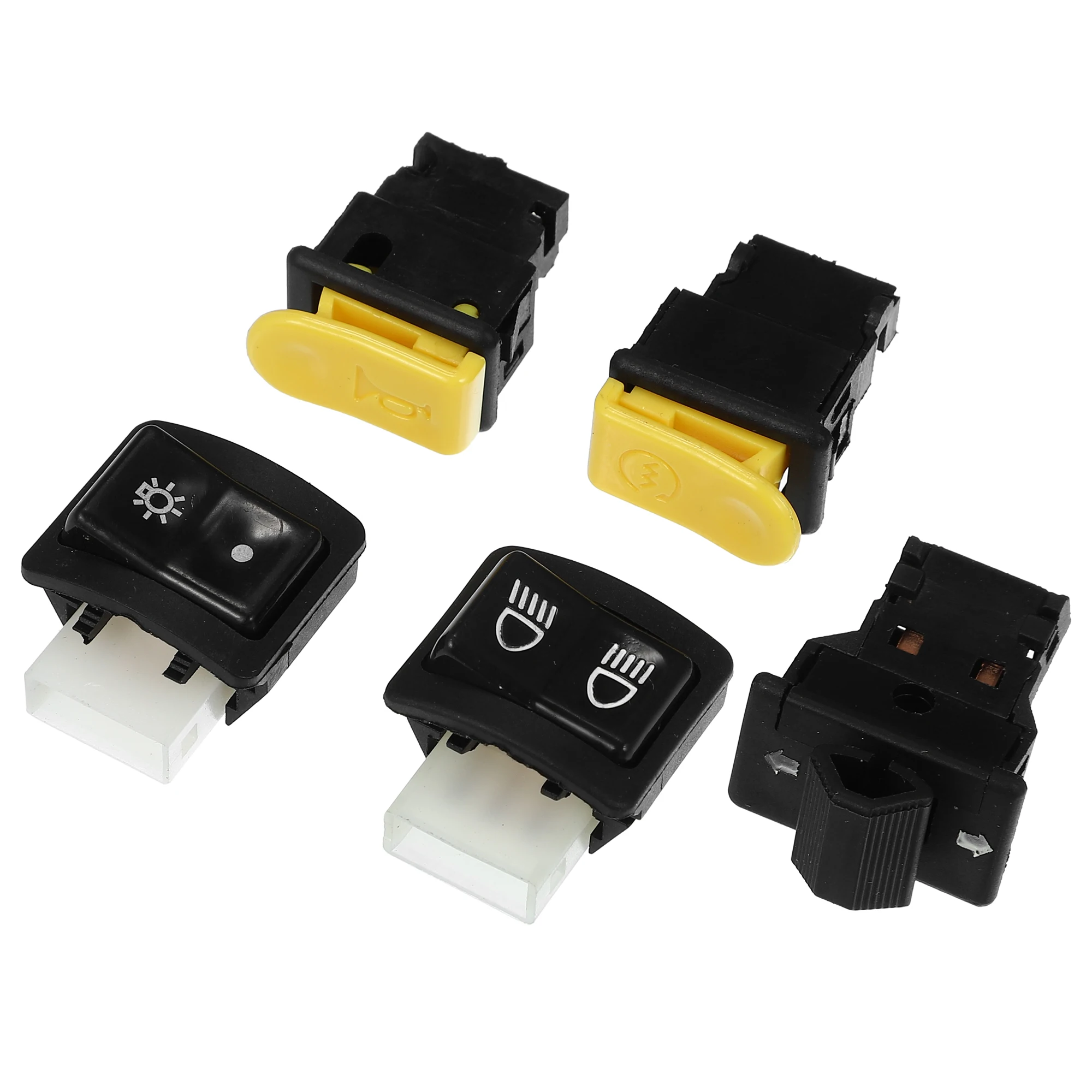 

Мотоциклетный руль Motoforti, переключатели, сигнал поворота ближнего света, сигнал чистоты, Сигнал Вкл/Выкл, старт двигателя для Honda DIO 50