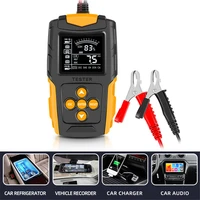 12v car battery tester lcd digital battery measurement analyzer charge diagnostic tool soh soc cca ir meter for car truck repair