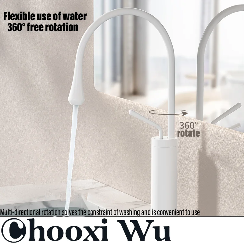 Вращающийся смеситель для душа CHOO XIU горячей и холодной воды ванной комнаты