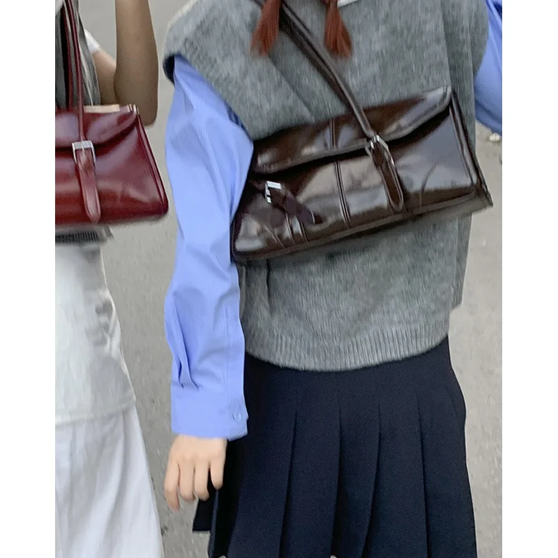 Высококачественная женская сумка подмышки из Южной Кореи новинка 2024