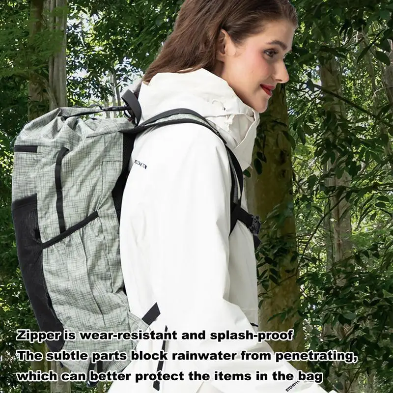 Водонепроницаемый походный рюкзак 20 л легкий дневной для путешествий взрослых