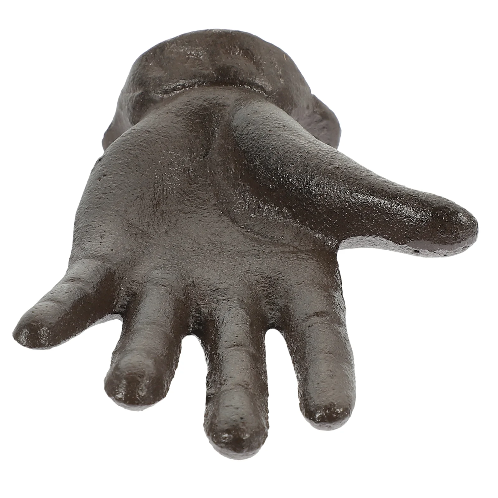 Вешалка для полотенец из чугуна с металлическими крючками