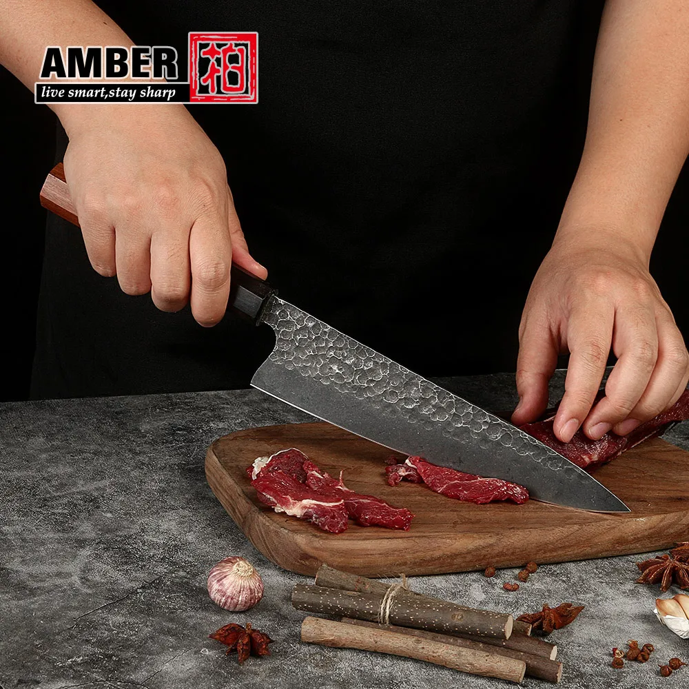 Высококачественная углеродистая сталь 1-5 шт. набор японских кухонных ножей Nakiri