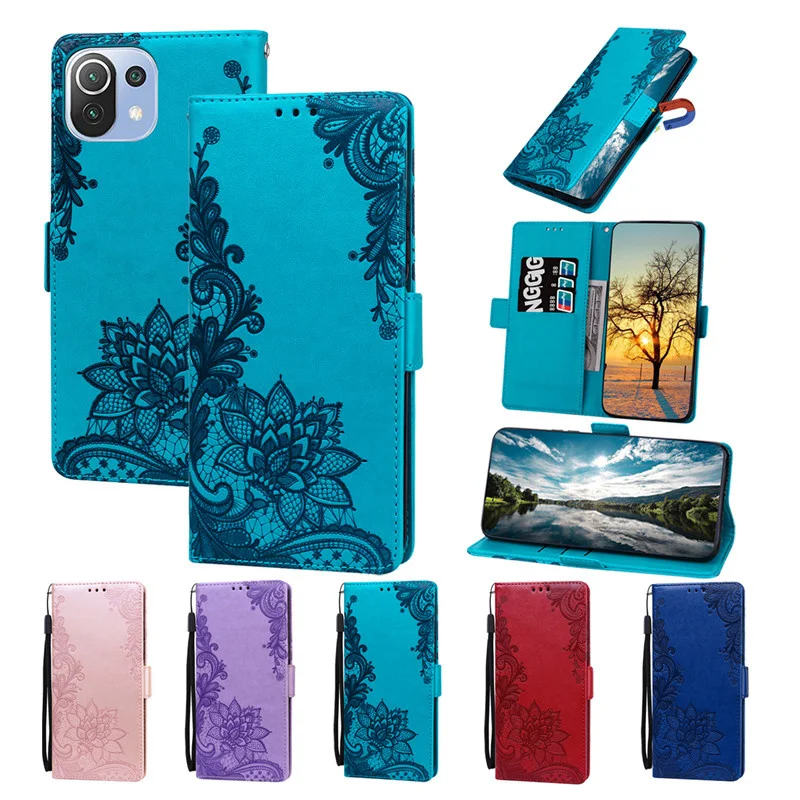 

Leather Wallet Flip Case For Xiaomi Mi 11 Case Card Holder Stand Magnetic Book Cover For Xiaomi Mi 11 lite MI11 Case Coque Capa