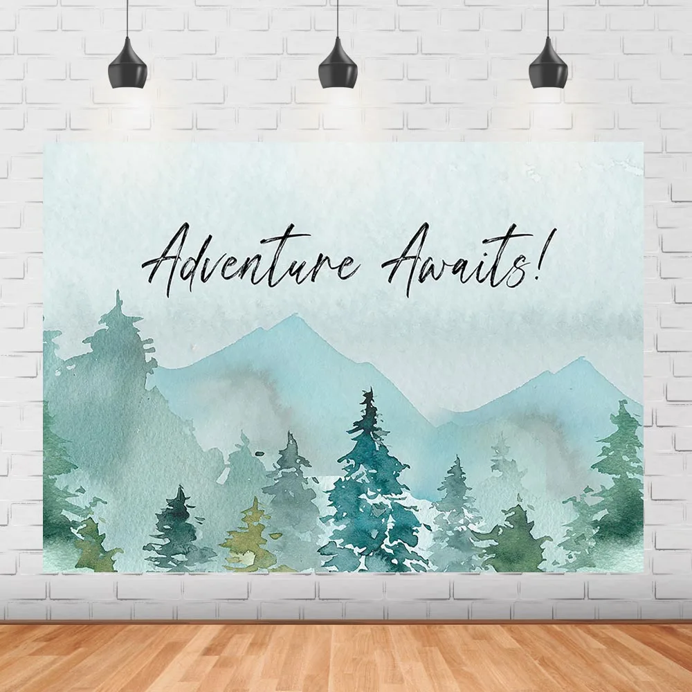 

Фон для фотосъемки с изображением сафари и торта