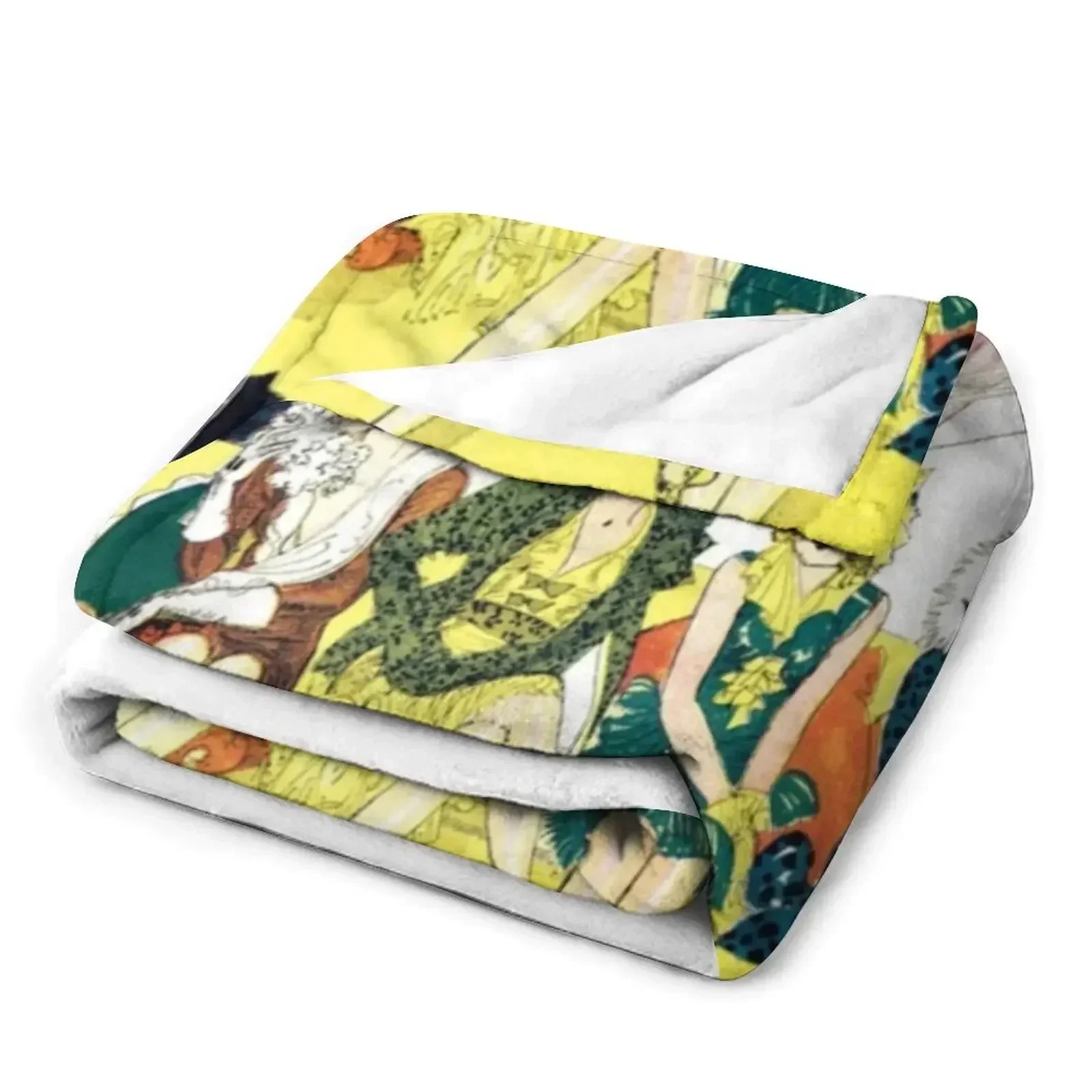 Одеяло Flappers Shopping от Nell Brinkley HD тяжелое одеяло для сна забавный подарок роскошные