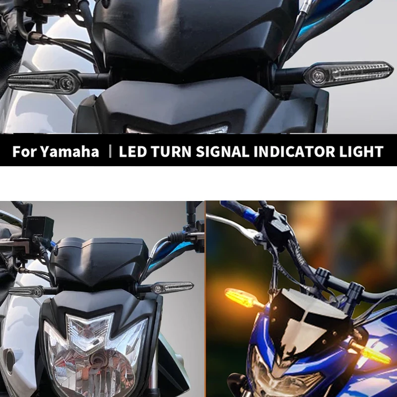 Мотоциклетный мини-светодиодный указатель поворота мигающий свет Clignotant Moto