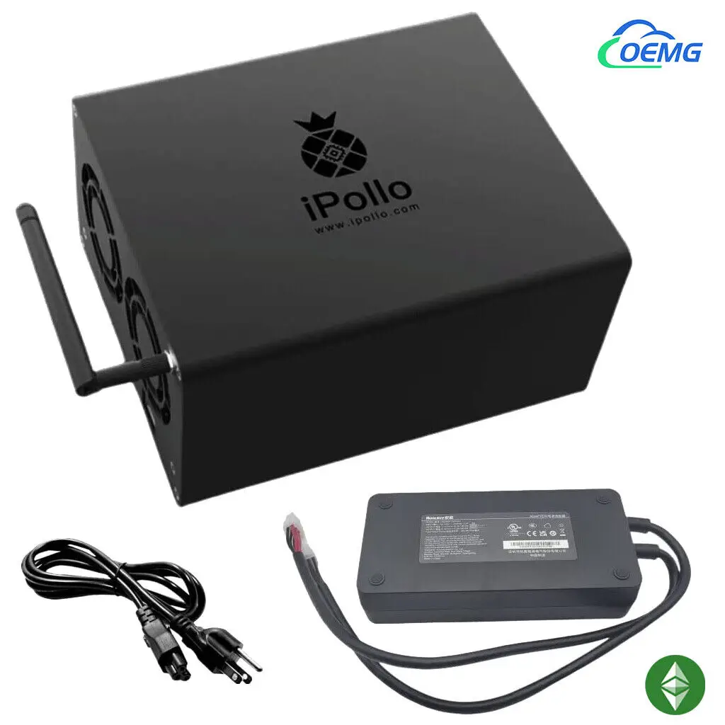 

Buy 2 get 1 free New iPollo V1 Mini SE Plus Miner 400MH/s 240W with PSU Ready Stock Home Mining