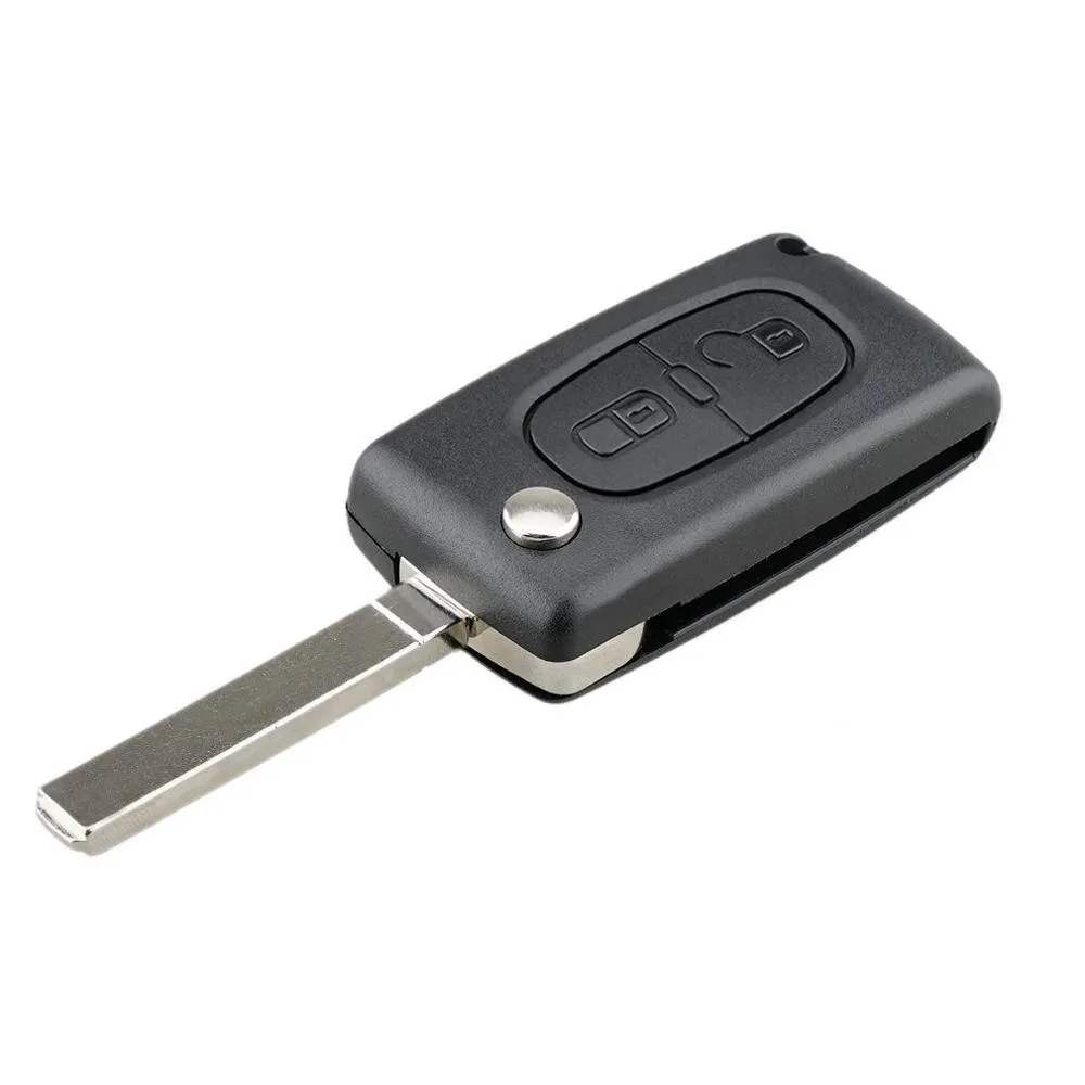 

01B Fits For Citroen C2 C3 Xsara Picasso C4 2 Button Key Fob Remote Case Va2 Blade Fob Case Shell Cover Key Protector