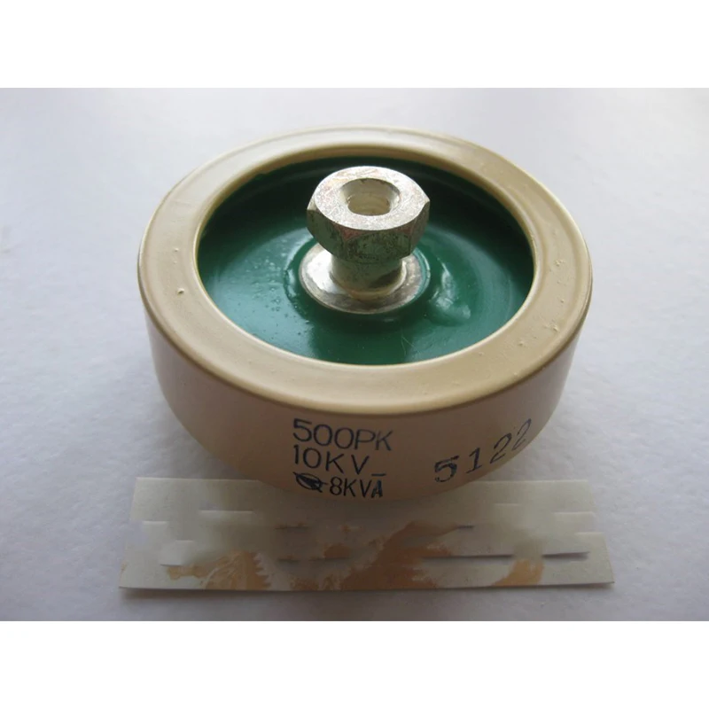 500PK 10KV 8KVA high voltage ceramic capacitor CCG81-1 500P/PF