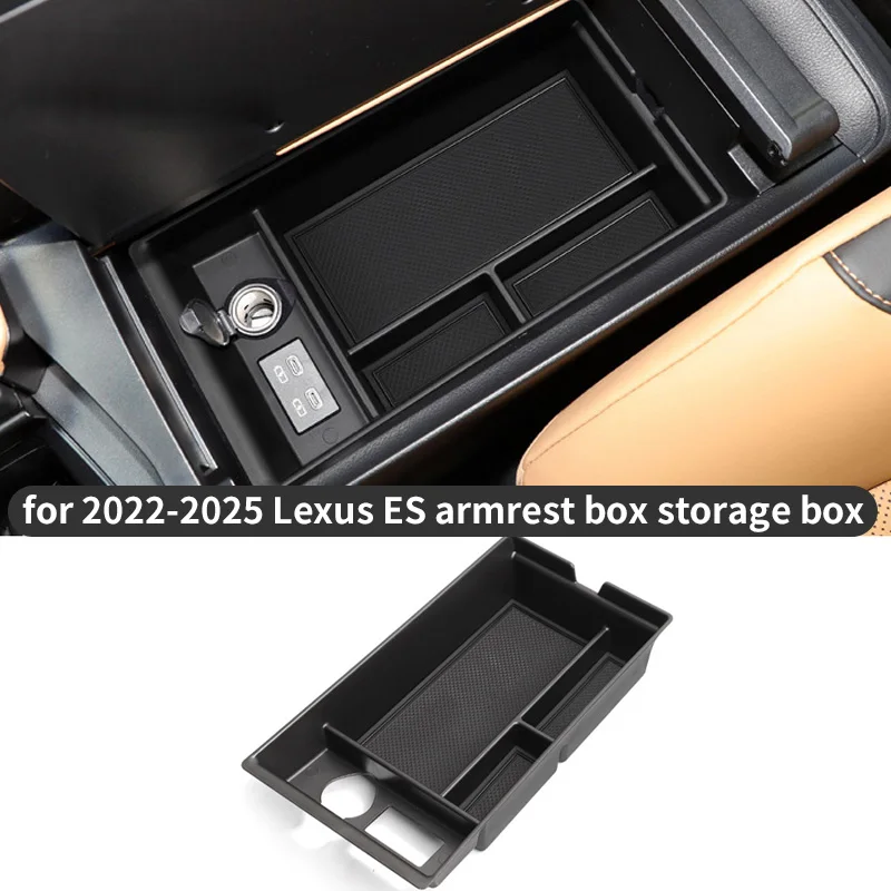 

Lexus ES 2022-2025 Подлокотник Коробка Для Хранения Органайзер Центральной Консоли Внутренний Ящик Для Хранения Для ES300H ES...