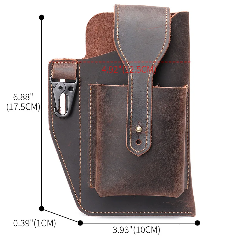 Men's Vintage Genuine Leather Wallet Smart Shipping Free In Most Areas