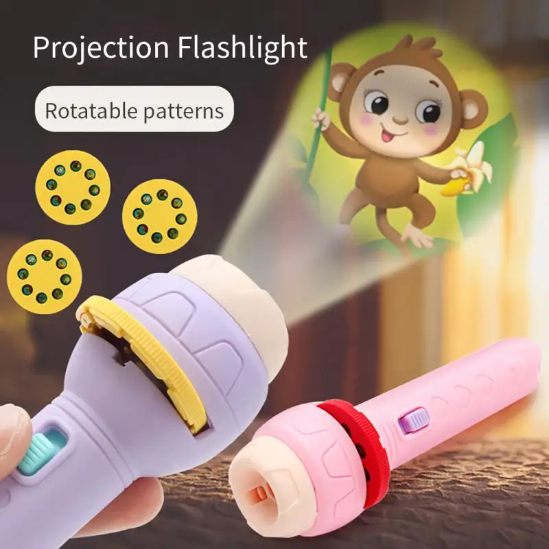 

Flashlight Projector Torch Lamp Cute Cartoon Creativity Toy Torch Lamp Flashlight Projector Toy Baby Sleeping Book