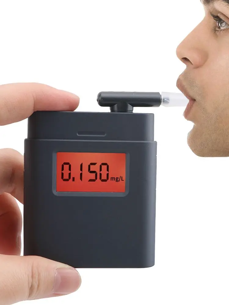 Professional Digital Breath Alcohol Tester Breath Analyzer Breathalyzer Alcohol Detector