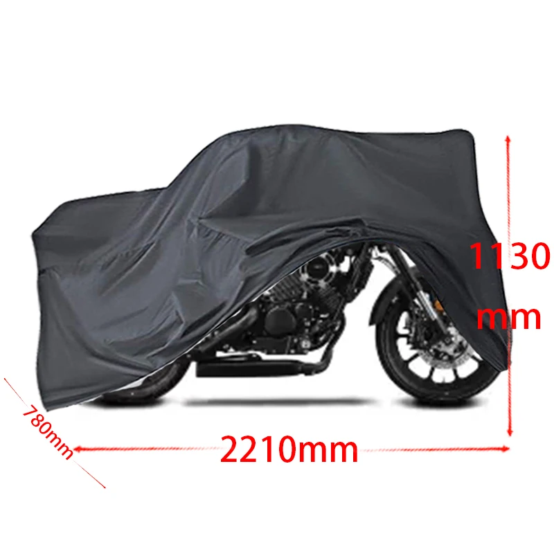 Чехол для мотоцикла YiQi V8 полноценная Защита от солнца пыли без ушей утолщенная