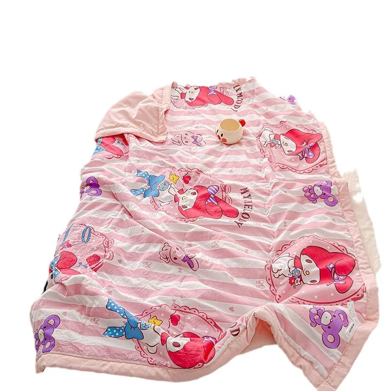 Крутое и мягкое летнее одеяло Hello Kitty машинная стирка воздухопроницаемость