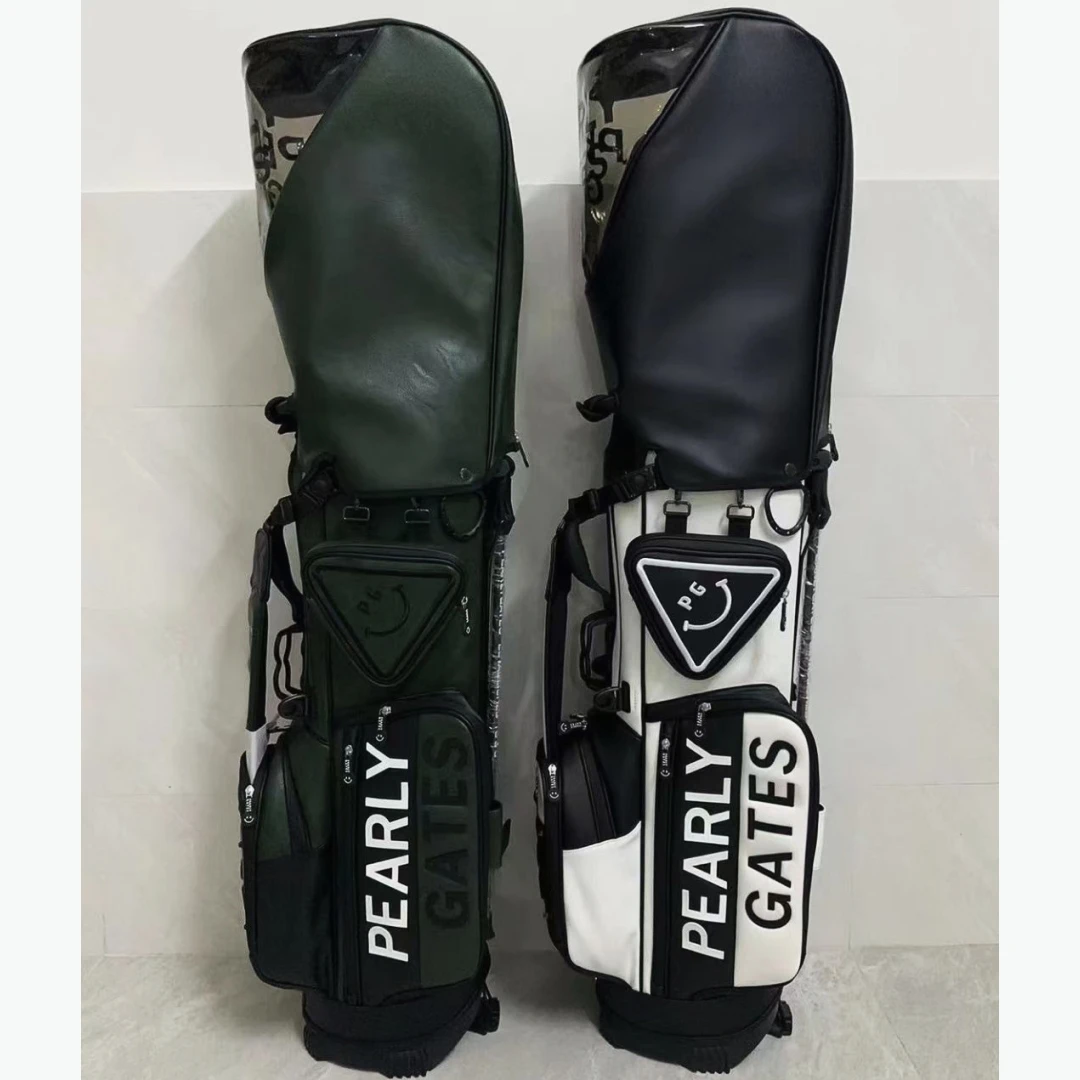 

New Golf Bag Unisex Fashion Rivet Upscale Bracket Bag Stamped Golf One Shoulder Bracket Bag Lightweight Stand Golf Bag