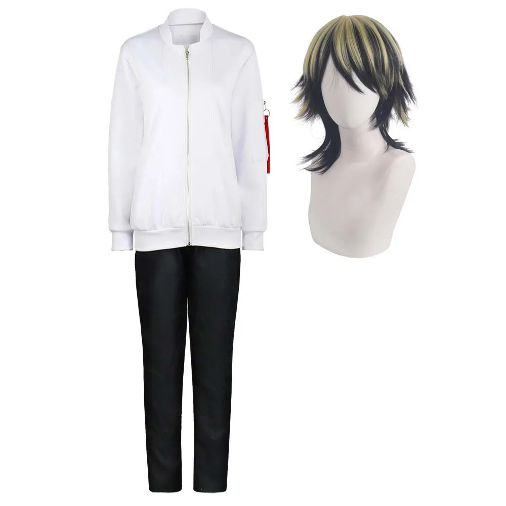 Взрослый Токио Мстители Косплей Ханемия Казутора Костюм