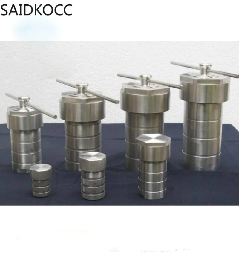 

Contact SAIDKOCC brand inquiry 50ml ptfe Hydrothermal Synthesis Autoclave Reactor Pyrolysis Reactor Autoclave Reactor