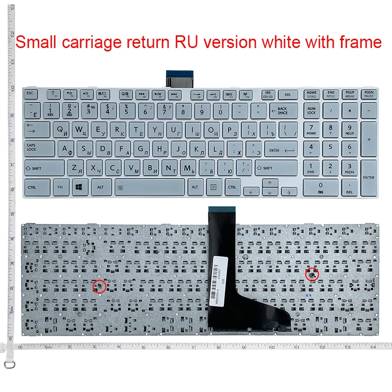 

NEW RU/AR Keyboard for Toshiba Satellite C50D C50-A C50-A506 C50D-A C55 C55T C55D C55-A C55D-A Russian Laptop Keyboard