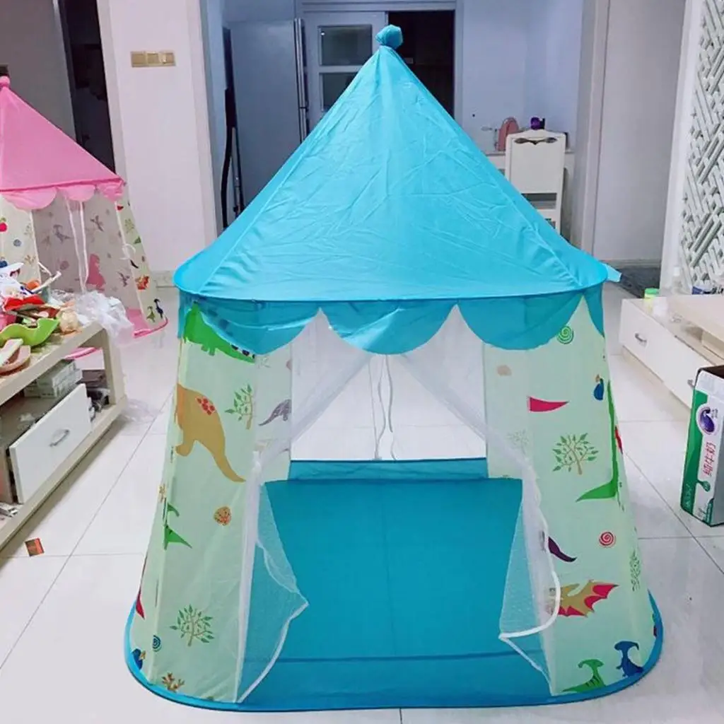 

Portable Princess Castle Playhouse Tent Yurt Castle Outdoor Fun Toy Gift