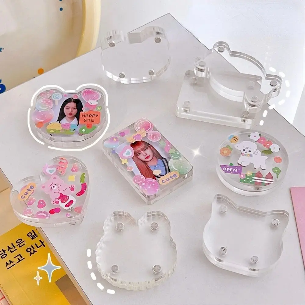 

DIY INS магнитные канцелярские принадлежности прозрачные фотообои для студентов фотография Фотокарточка кирпичная фоторамка