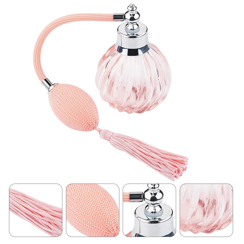 

Perfumevintage Sprayer Refillableantique Spray Oldfor Sub Pump Fashioned Emptyglass Scent Decorative Container Dispenser