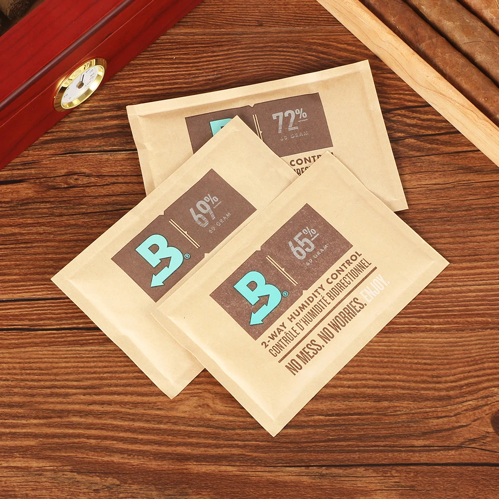 

Boveda Pack Humidity Bag For Cigar Humidor Box 2-Way Humidity Control Humidor Solution For Cigar Humidification