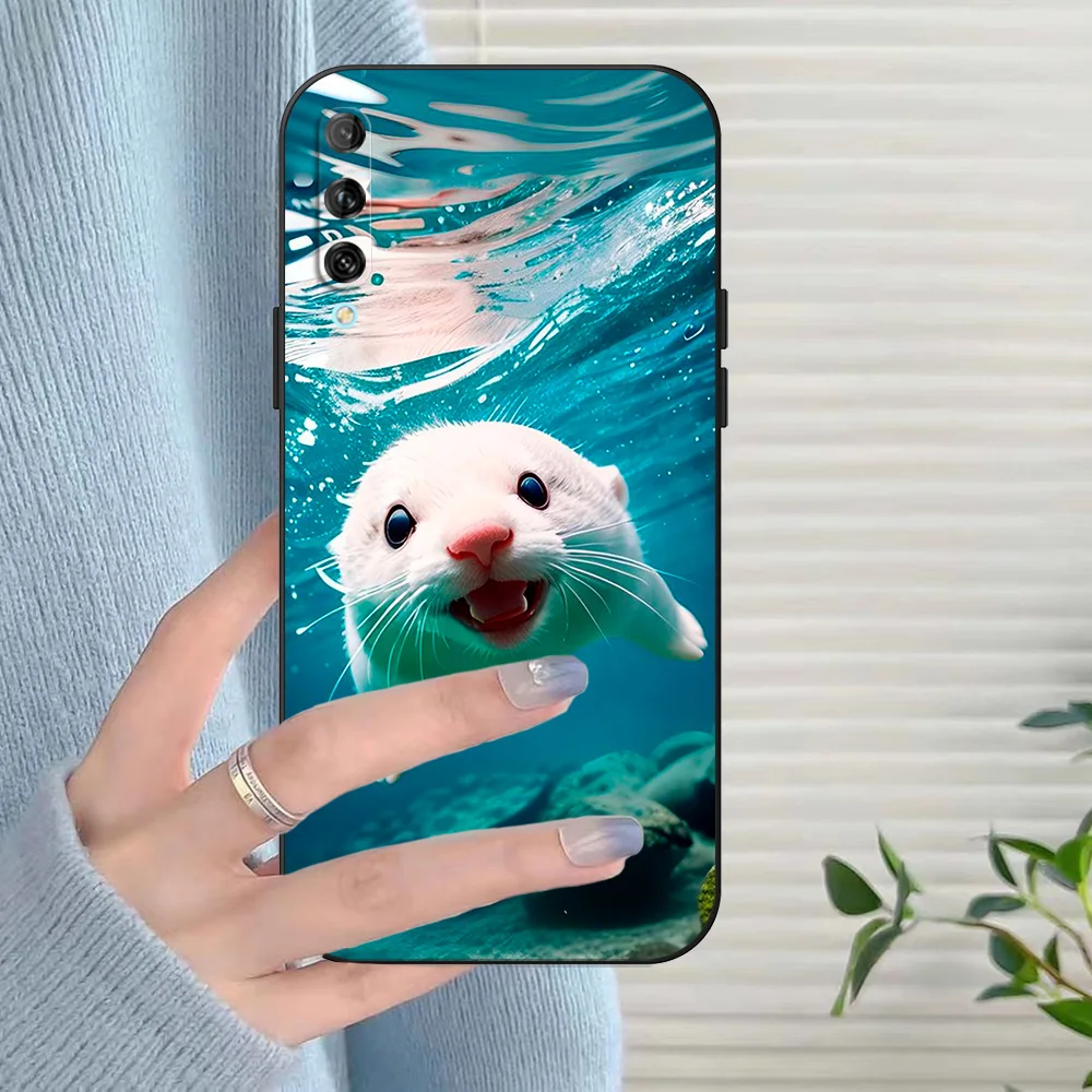 Фото Чехол для huawei y9s, силиконовая Мягкая задняя крышка для телефона huawei y9 S coque huaweiy9s, бампер, черный чехол из ТПУ, потрясающие крутые кошки, домашние животные №2