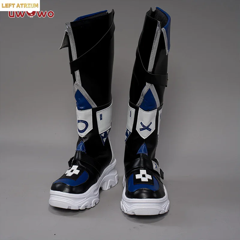 Фото UWOWO Honkai Star Rail Silver-Wolf Cosplay Shoes Hacker Stellaron HSR Cosplay Shoes Boots №3