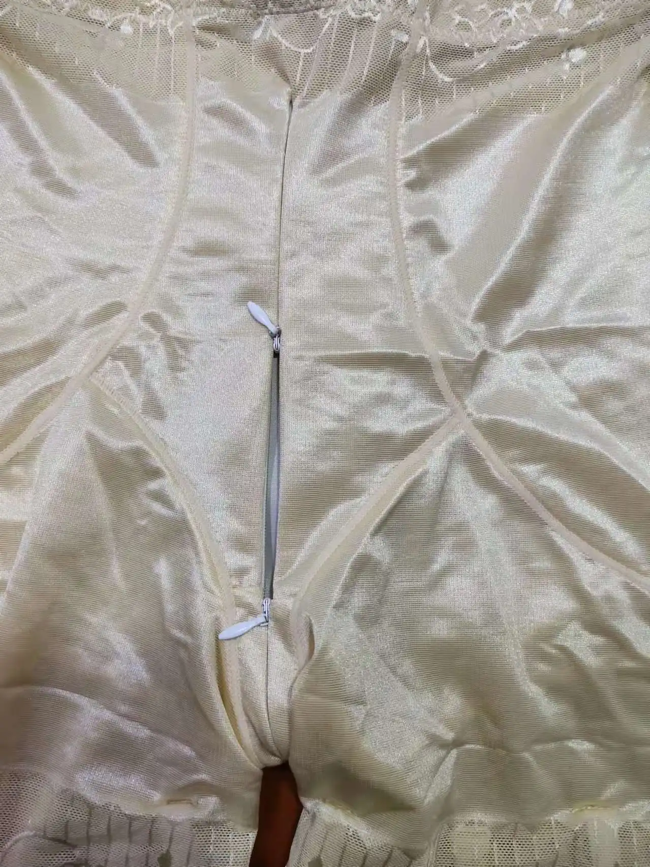 Open Crotch  Quantum Fat Burning Slimming Belly Holding 5XL 90KG Underwear Women's High Waist Postpartum Belly Lift Hip