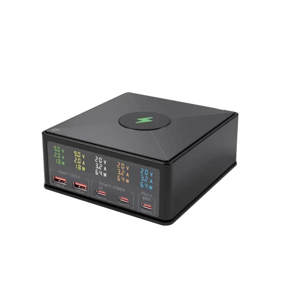 

Plug USB independent digital display multi port PD65W suitable for Apple laptop Typc-C port charger