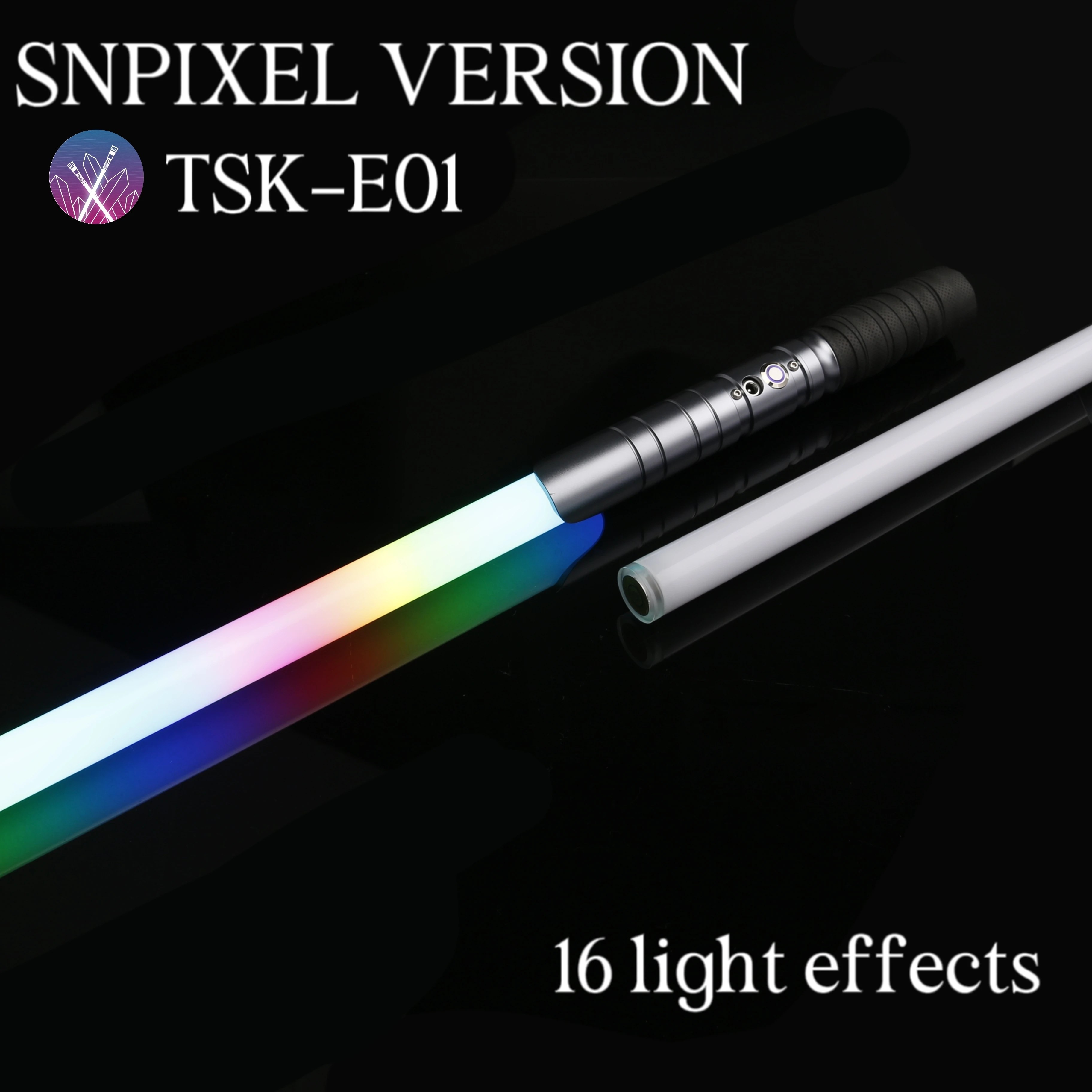 

Лазерный меч X-TREX ECO SNPIXEL, тяжелая металлическая ручка, 12 цветов, LED меч, Регулировка силы, 16 звуков, Fons espada Blaster, подарок