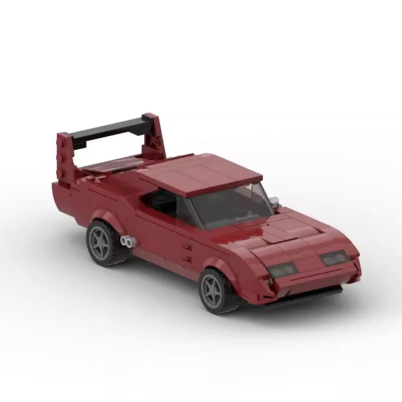 Конструктор MOC Speed Champion Dodge Charger Daytona Форсаж технический автомобиль город гоночный