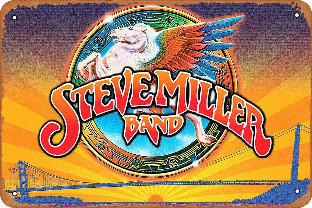 Классический постер рок Yitachi Стив Миллер группа знаменитости и музыканты 12X8