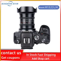 Brightin Star 16mm F2.8 Wide angle Lens Full Frame for SONY E Nikon Z Canon RF Leica M Panasonic Sigma L mount Cameras Lens