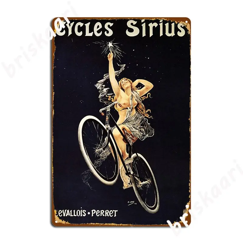 

Циклы Sirius французский стиль новый рекламный плакат металлический знак Ретро Декор стены дома жестяной знак паба плакаты