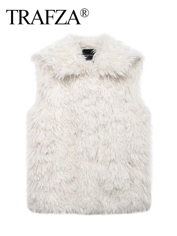 Женский зимний модный жилет с эффектом искусственного меха