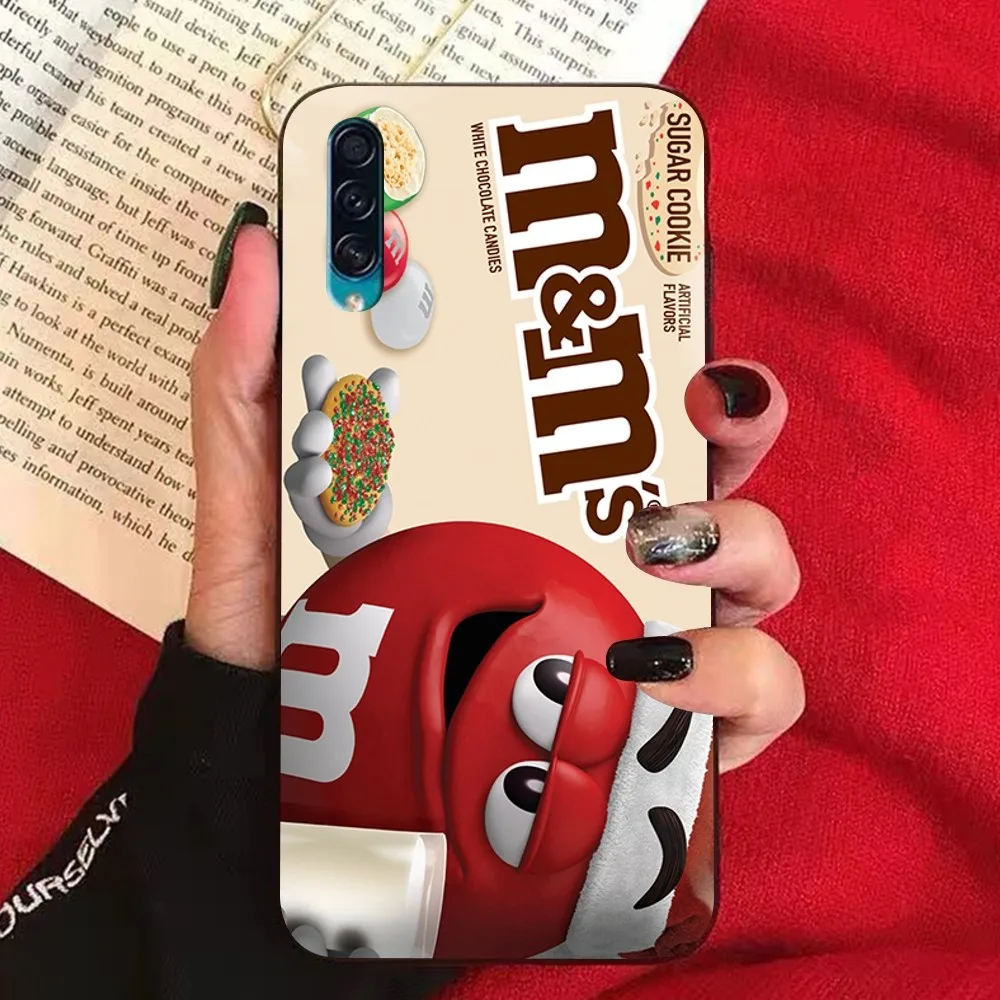 M-M &amp Ms-s шоколадный чехол для Samsung A 10 11 12 13 20 21 22 30 31 32 40 51 52 53 70 71 72 73 91