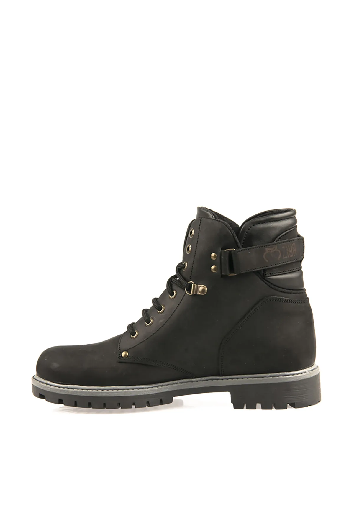 

Genuine leather black m Outdoor Casual Shoes Warm Activities Hiking Boots Quality Work Boots