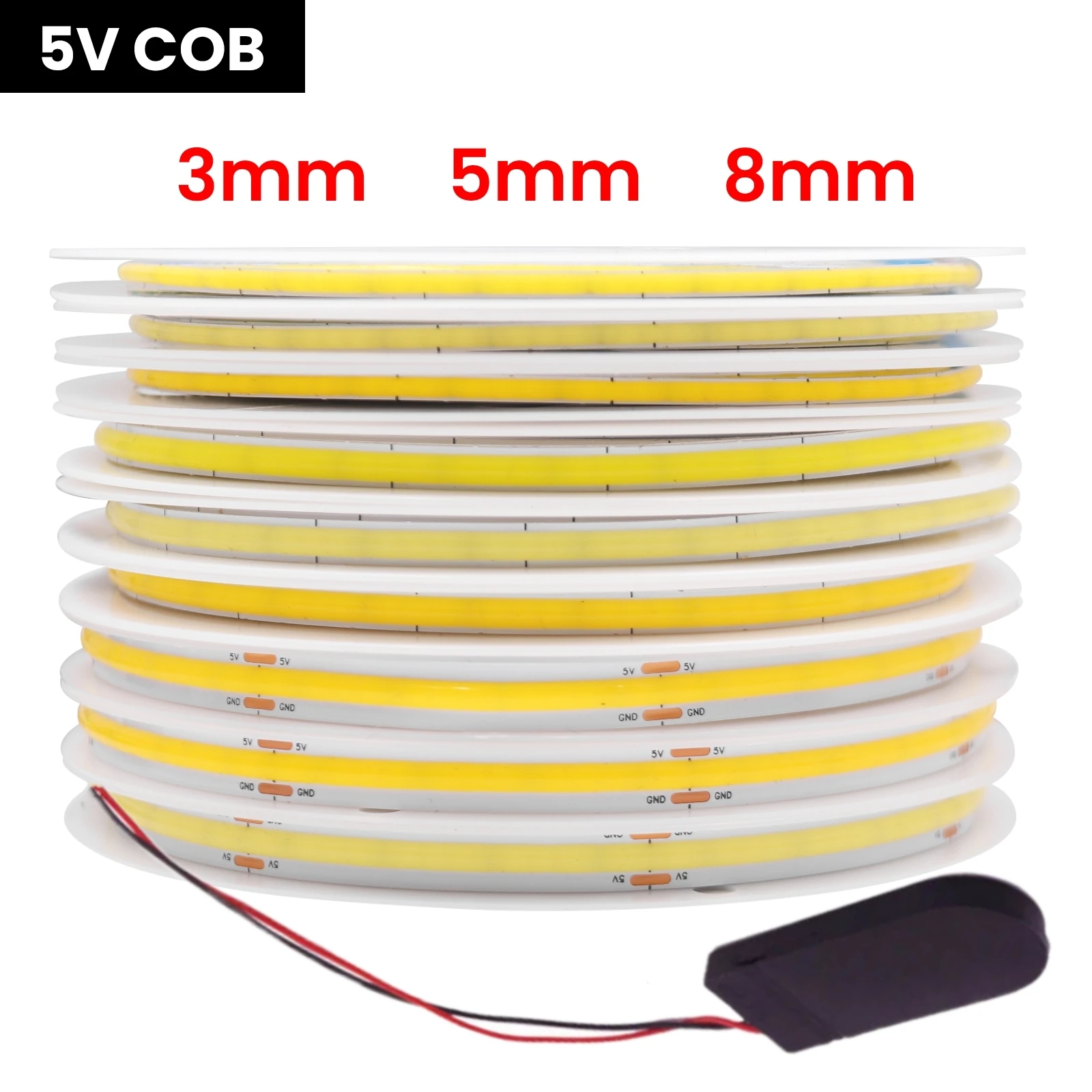 

GAHADA Светодиодная лента 3/5/8мм 320LEDs/m