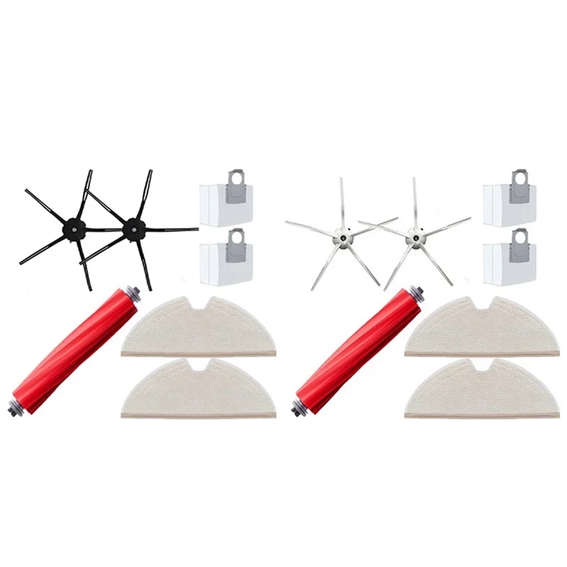 

Запчасти для робота-пылесоса Xiaomi Roborock Q7max +/T8, основная щетка, боковая щетка, фильтры, насадка на швабру