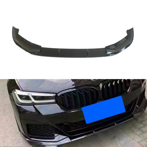 Губки переднего бампера для BMW G30 G31 LCI M Sport 5 серии 520i 520d 530i 530d M550i 2020-2023 Бампер спойлер сплиттер передние губы